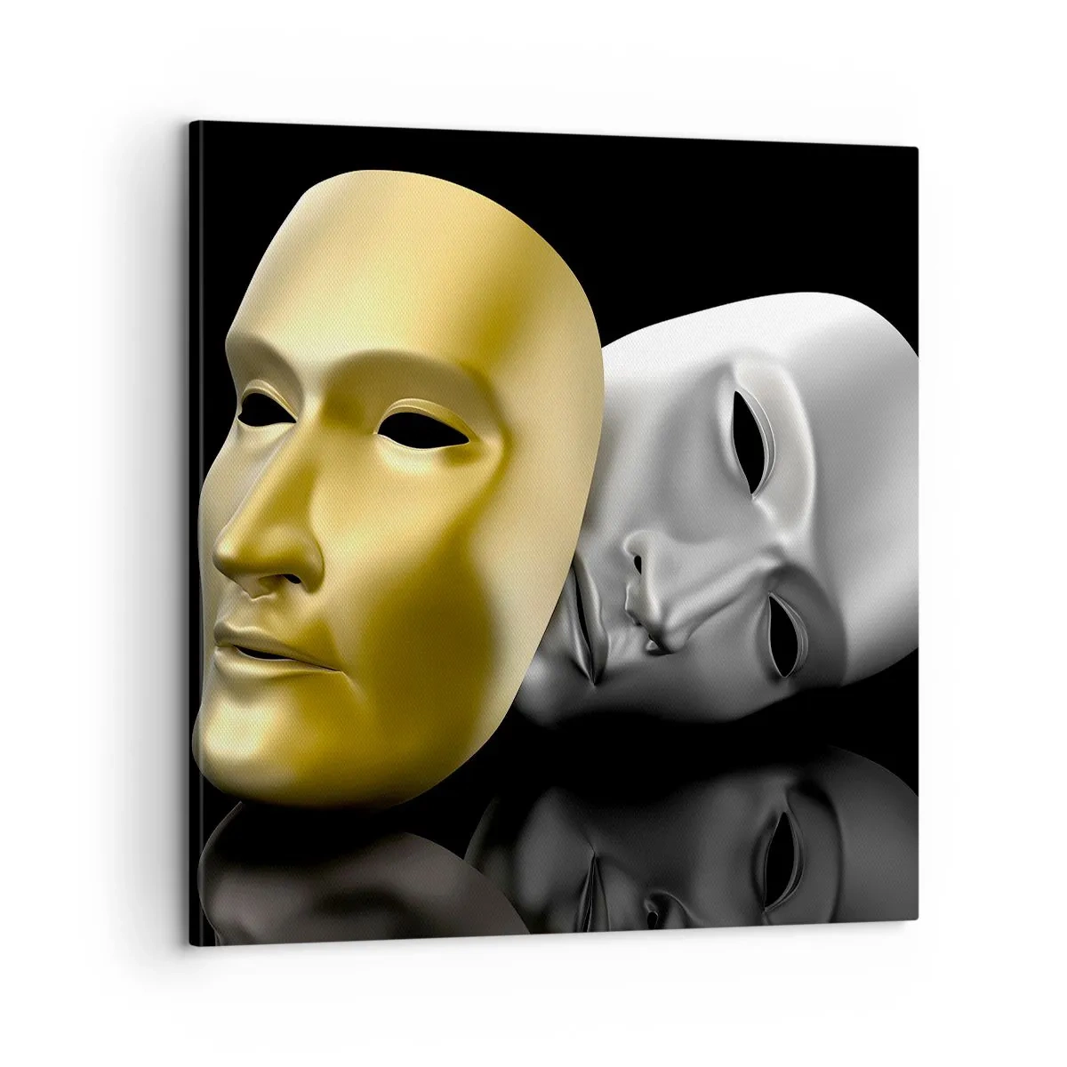 Vászonkép - Az élet színház - 60x60 cm