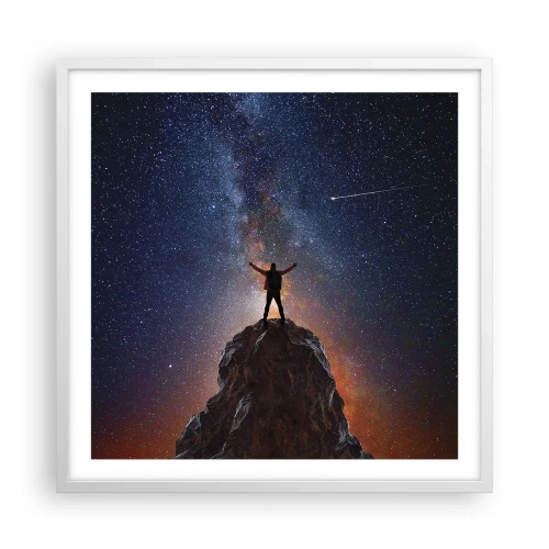 Poszter fekete keretben - Az erő velem van! - 60x60 cm