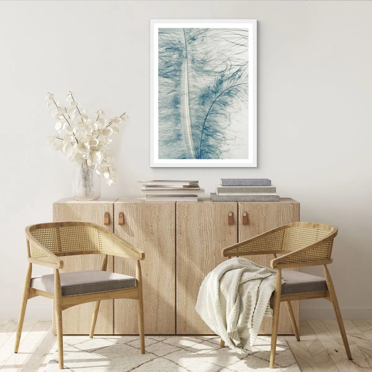 Poszter fekete keretben - A természet suttogása - 50x70 cm