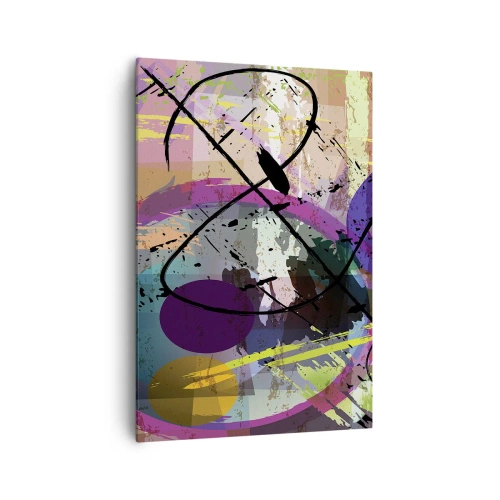 Vászonkép - Mehet egyenesen előre vagy körbe - 70x100 cm