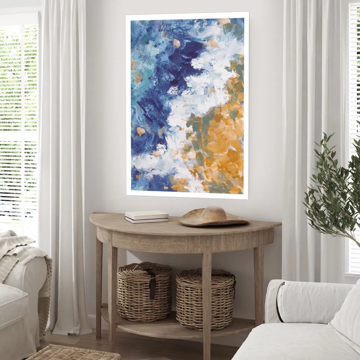 Poszter - Az elemek tánca - 70x100 cm