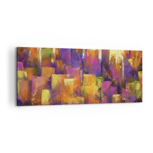 Vászonkép - Metropolitán kompozíció - 100x40 cm