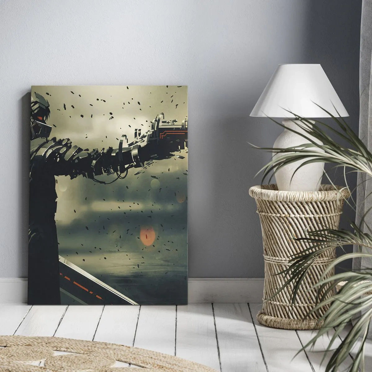 Vászonkép - Halálos fegyver – A saját Terminátor - 70x100 cm