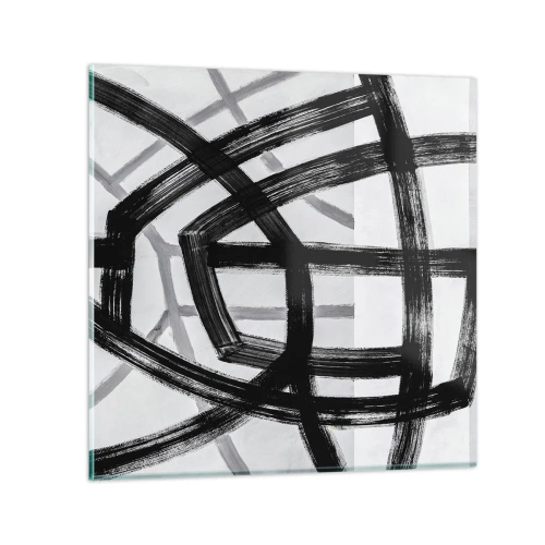 Üveg kép - Mélység építése - 40x40 cm