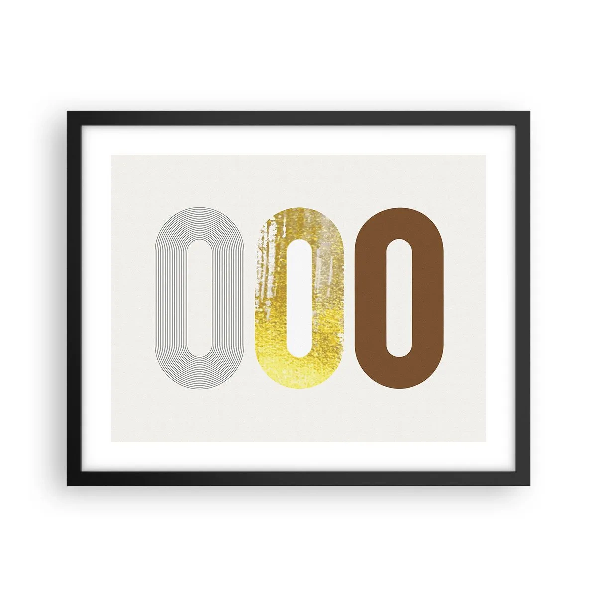 Poszter fehér keretben - Óóó! - 50x40 cm