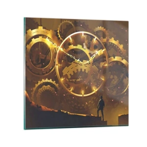 Üveg kép - Az idő forrásánál - 60x60 cm