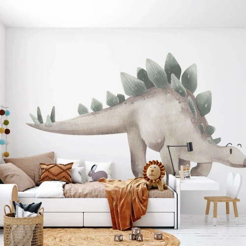 Egyedi tapéta Premium Sand - A barátotok - Dinoszaurusz, Gyermekek, Stegosaurus