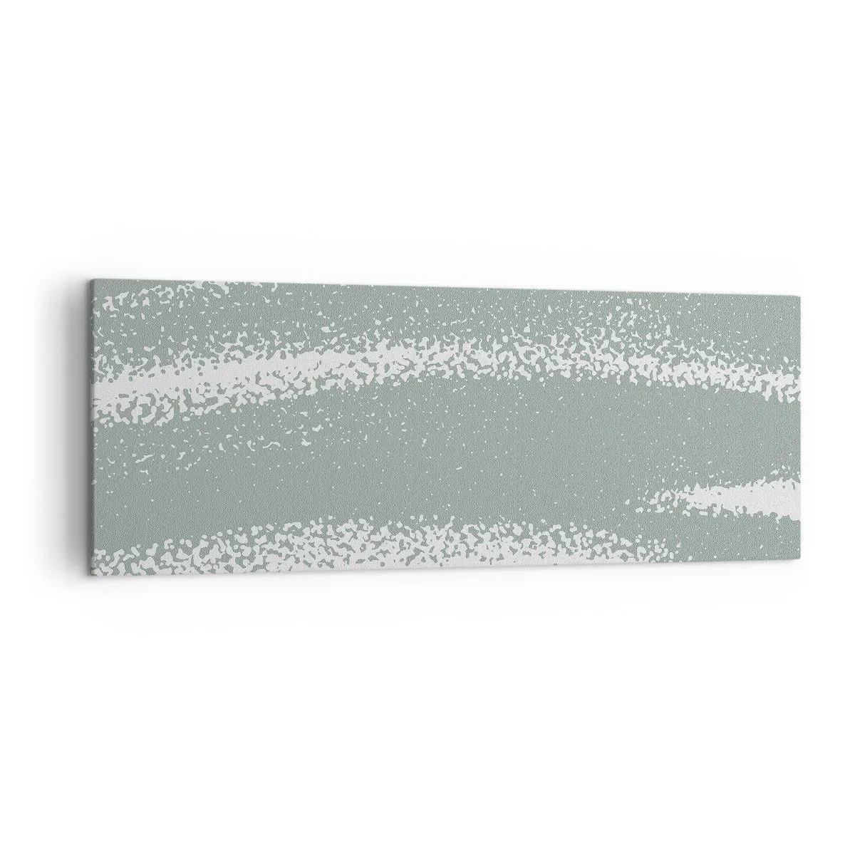 Vászonkép - Absztrakció téli hangulatban - 140x50 cm