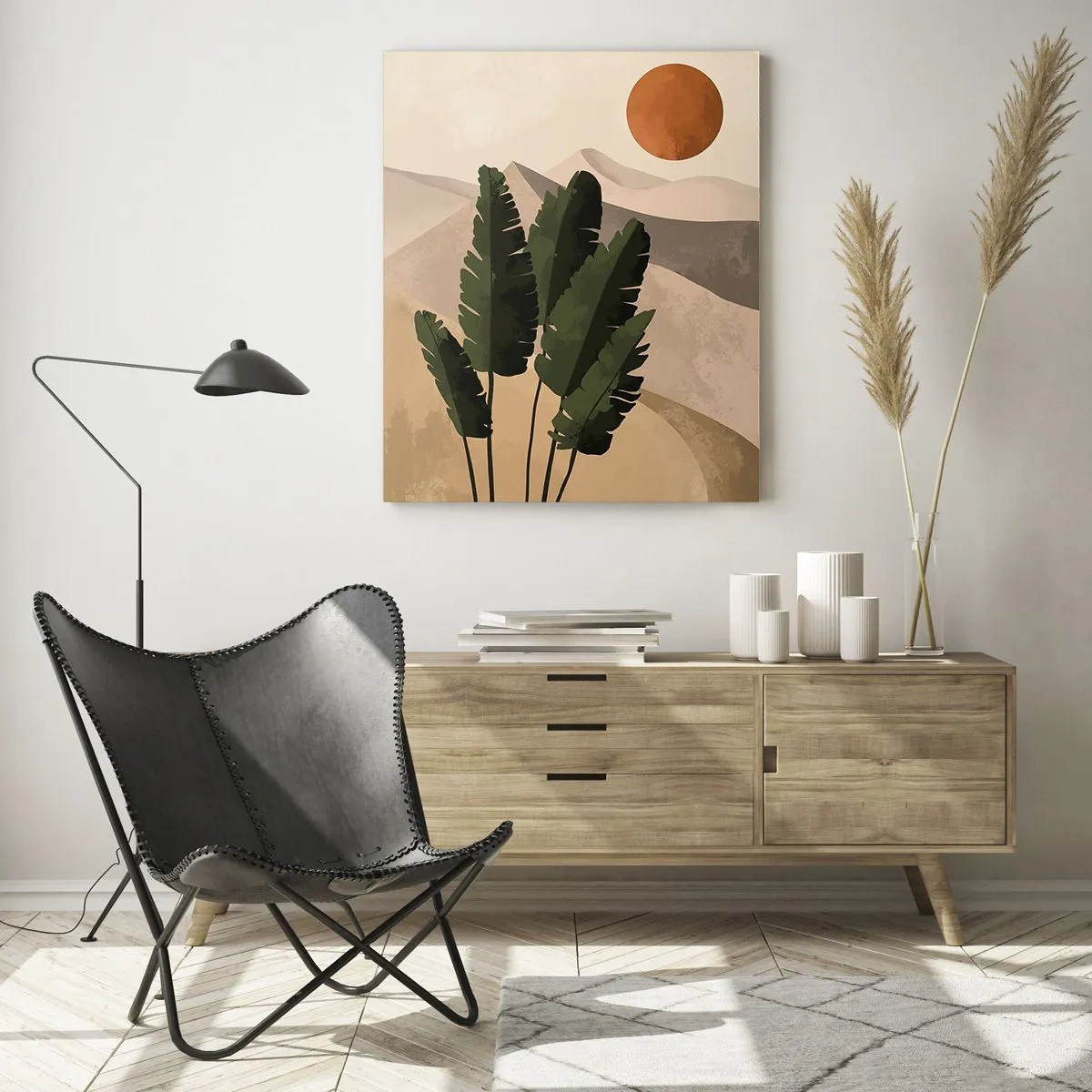 Üveg kép - Az élet diadala - 80x120 cm