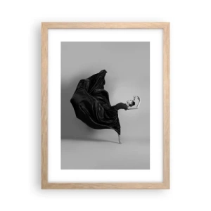 Poszter világos tölgy keretben - Szárnyas zene - 30x40 cm