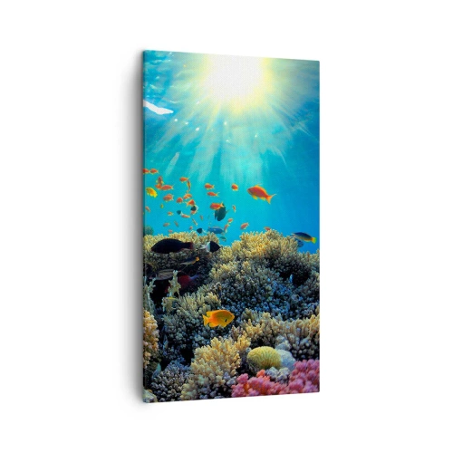 Vászonkép - Víz alatti kincsek - 45x80 cm