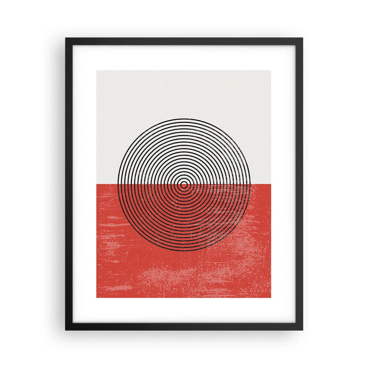 Poszter fehér keretben - Pont a célba - 40x50 cm