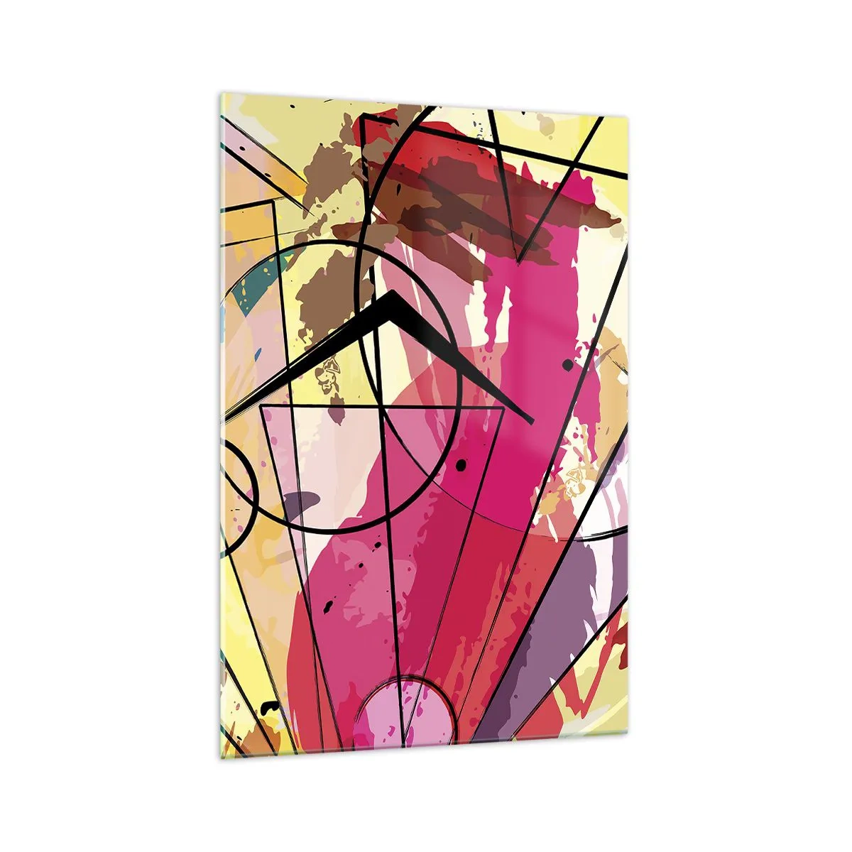 Üveg kép - Robbanás - 70x100 cm