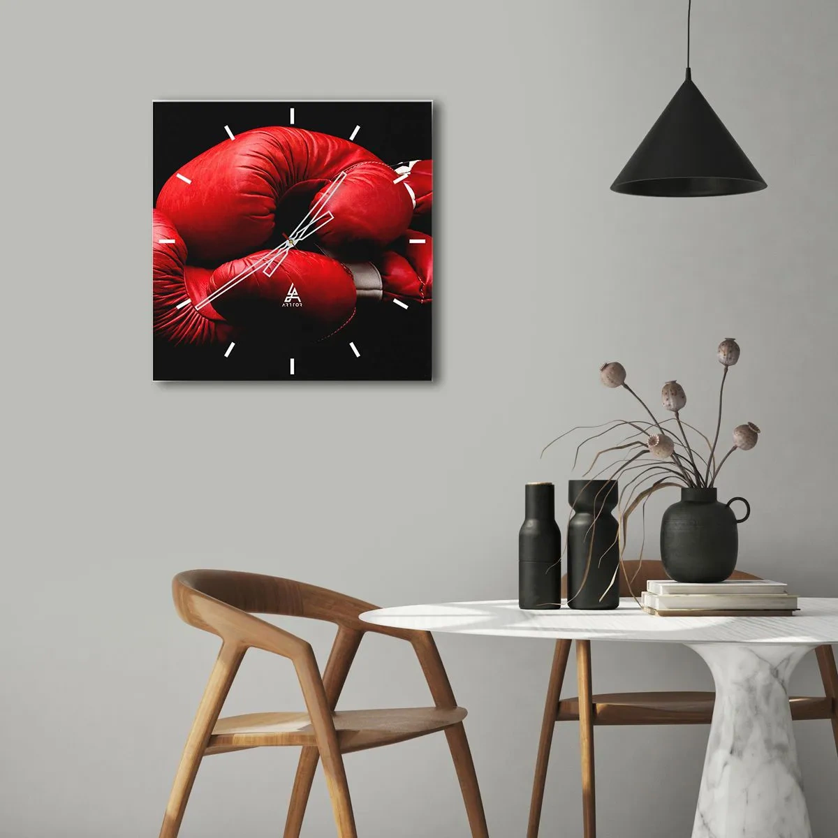 Falióra, Óra - A küzdelem érzelmei mögöttünk vannak - 30x30 cm