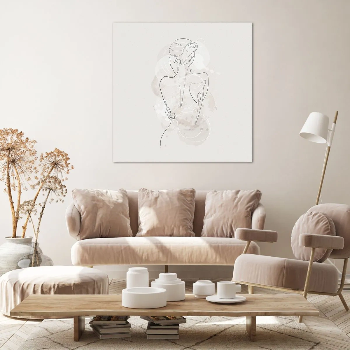 Vászonkép - Mint egy érzékeny hangszer - 40x40 cm