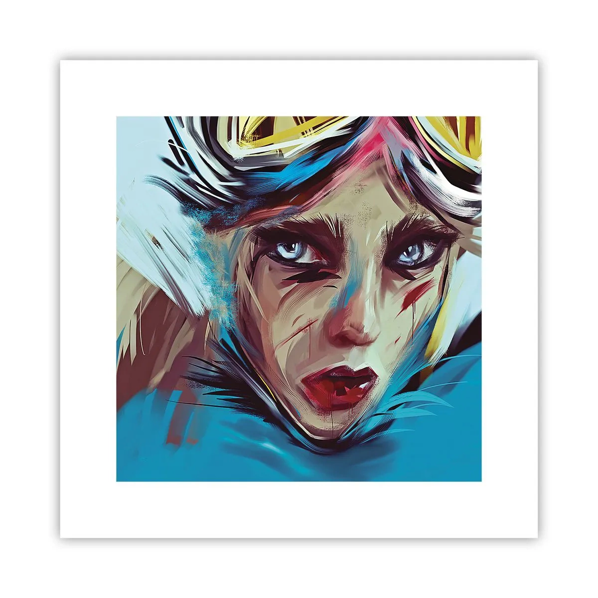 Poszter - Utcai harcos - 30x30 cm