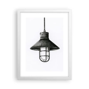 Poszter fekete keretben - Mint évekkel ezelőtt... - 30x40 cm