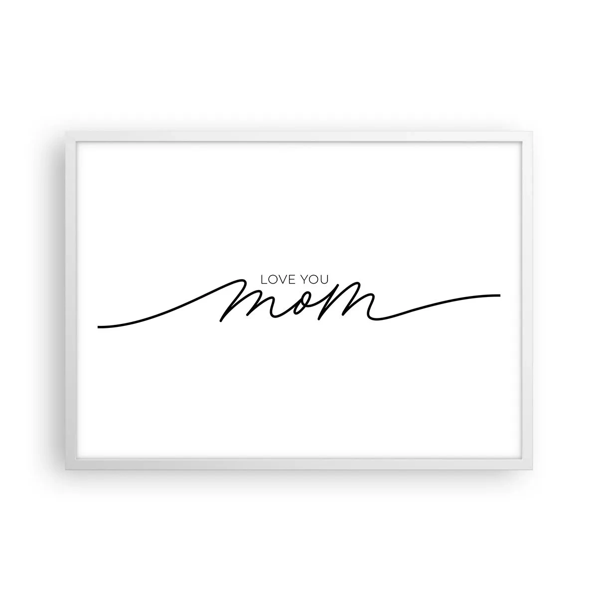 Poszter fekete keretben - Nagy megrázás - 70x50 cm