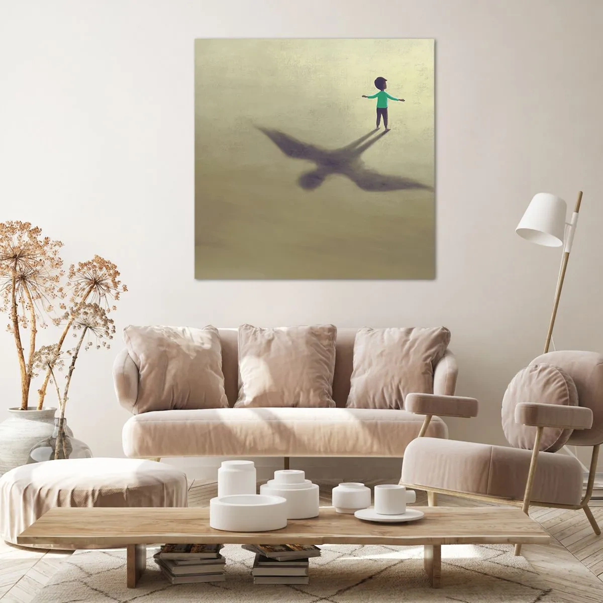 Vászonkép - A jövő hőse - 40x40 cm