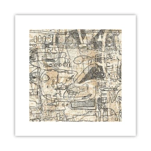 Poszter - Dekódolásra vár - 30x30 cm