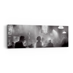Vászonkép - Jazzes hangulatban - 90x30 cm
