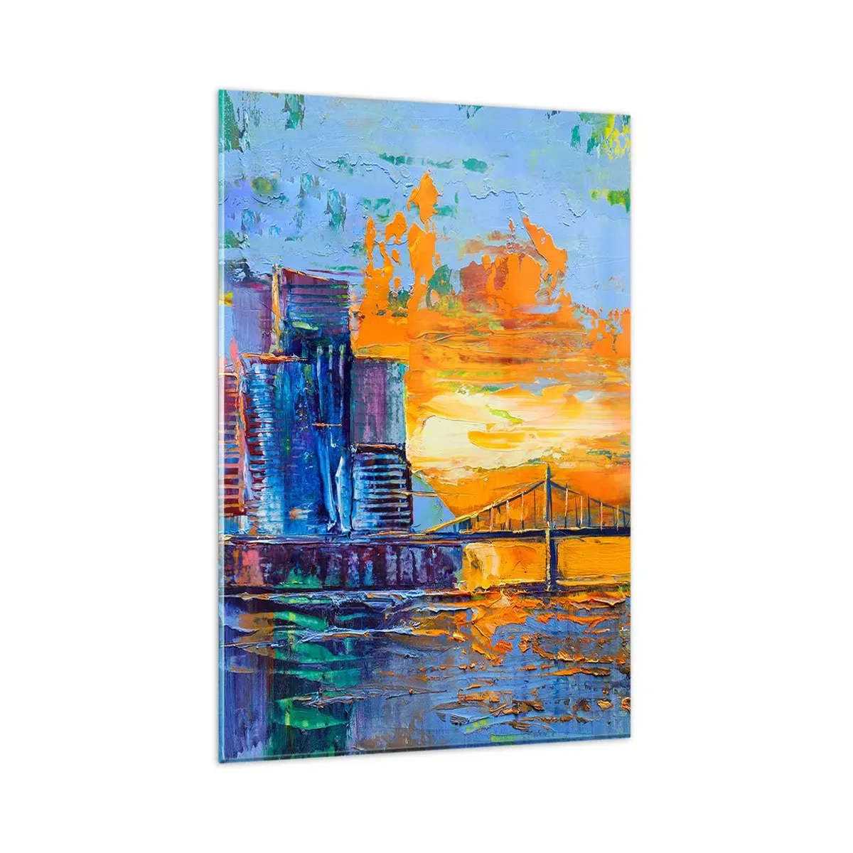 Üveg kép - Kultúra és természet - 80x120 cm