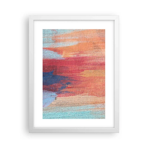 Poszter fekete keretben - Szivárványon kiúszva - 30x40 cm