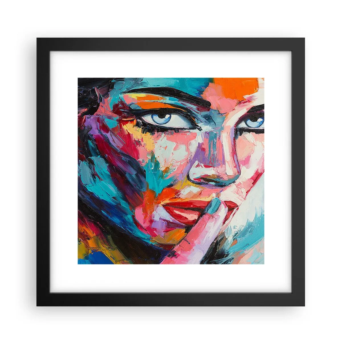Poszter fehér keretben - Az első titkunk - 30x30 cm