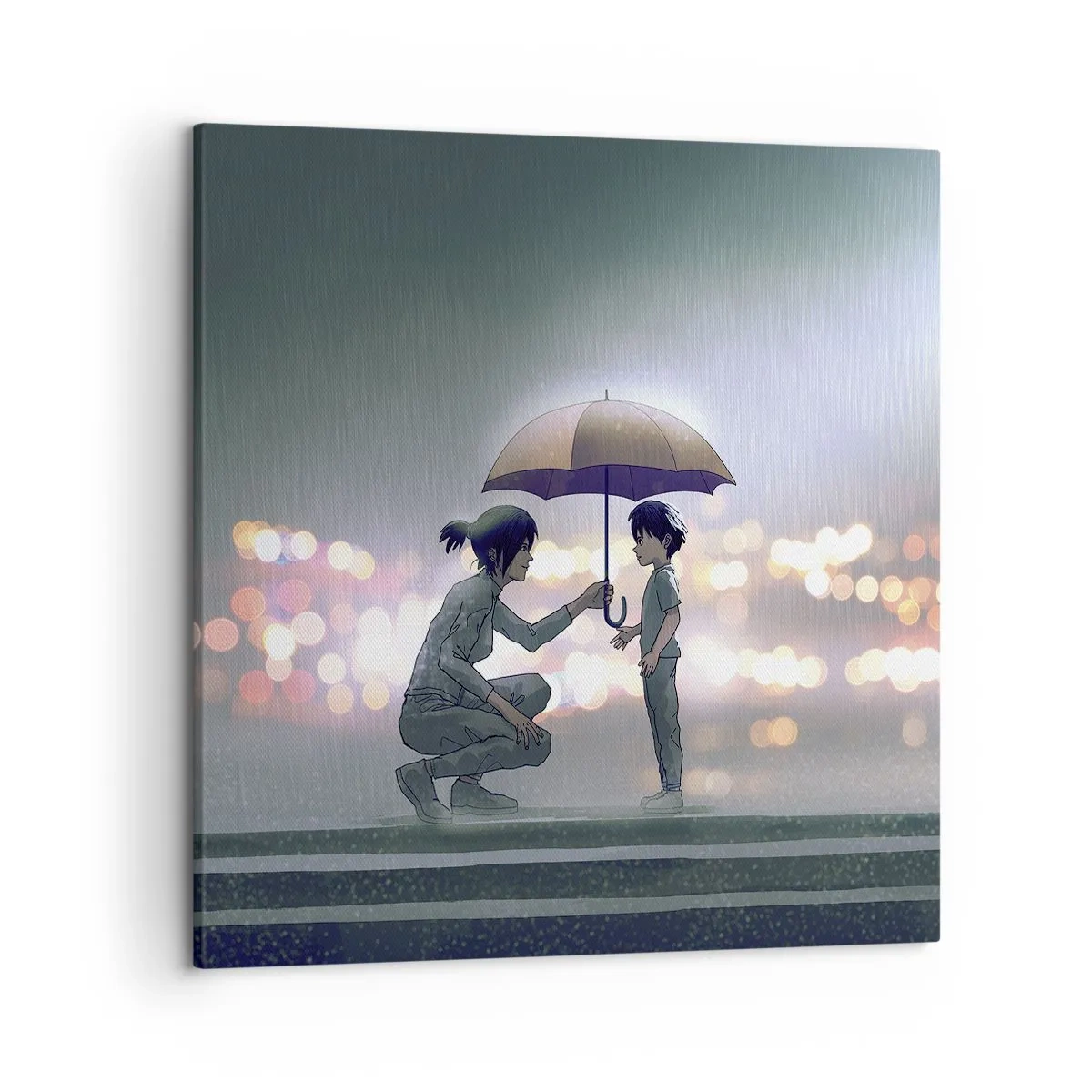 Vászonkép - És most minden rendben - 50x50 cm
