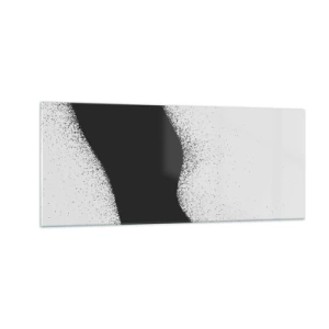 Üveg kép - Folyékony egyensúly - 100x40 cm