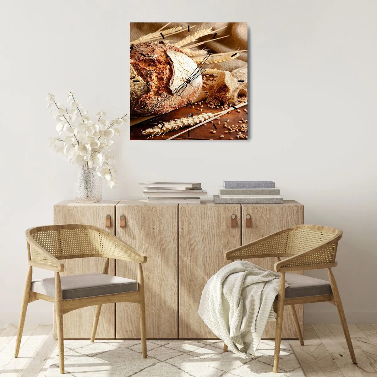 Falióra, Óra - Étvágygerjesztő, illatos, ropogós - 40x40 cm