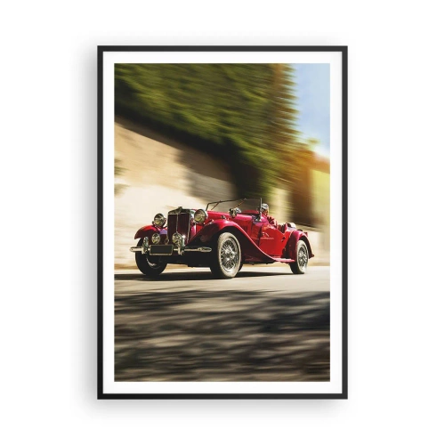 Poszter fehér keretben - Szebb, mint Szamothrakéi Niké - 70x100 cm