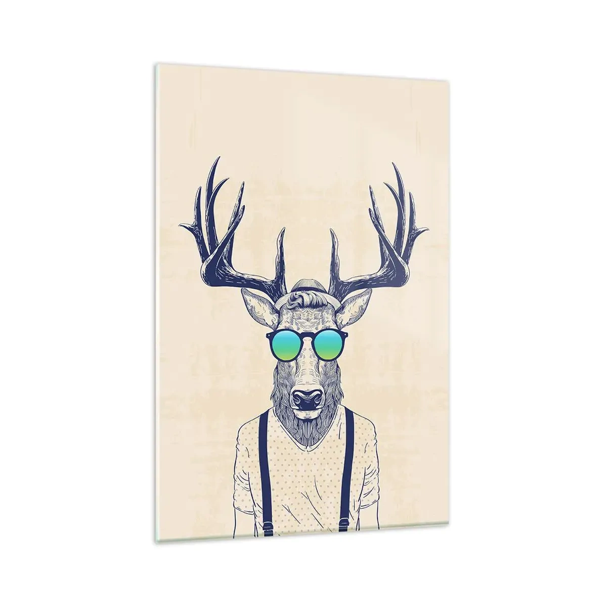 Üveg kép - Kire számítottál? - 80x120 cm