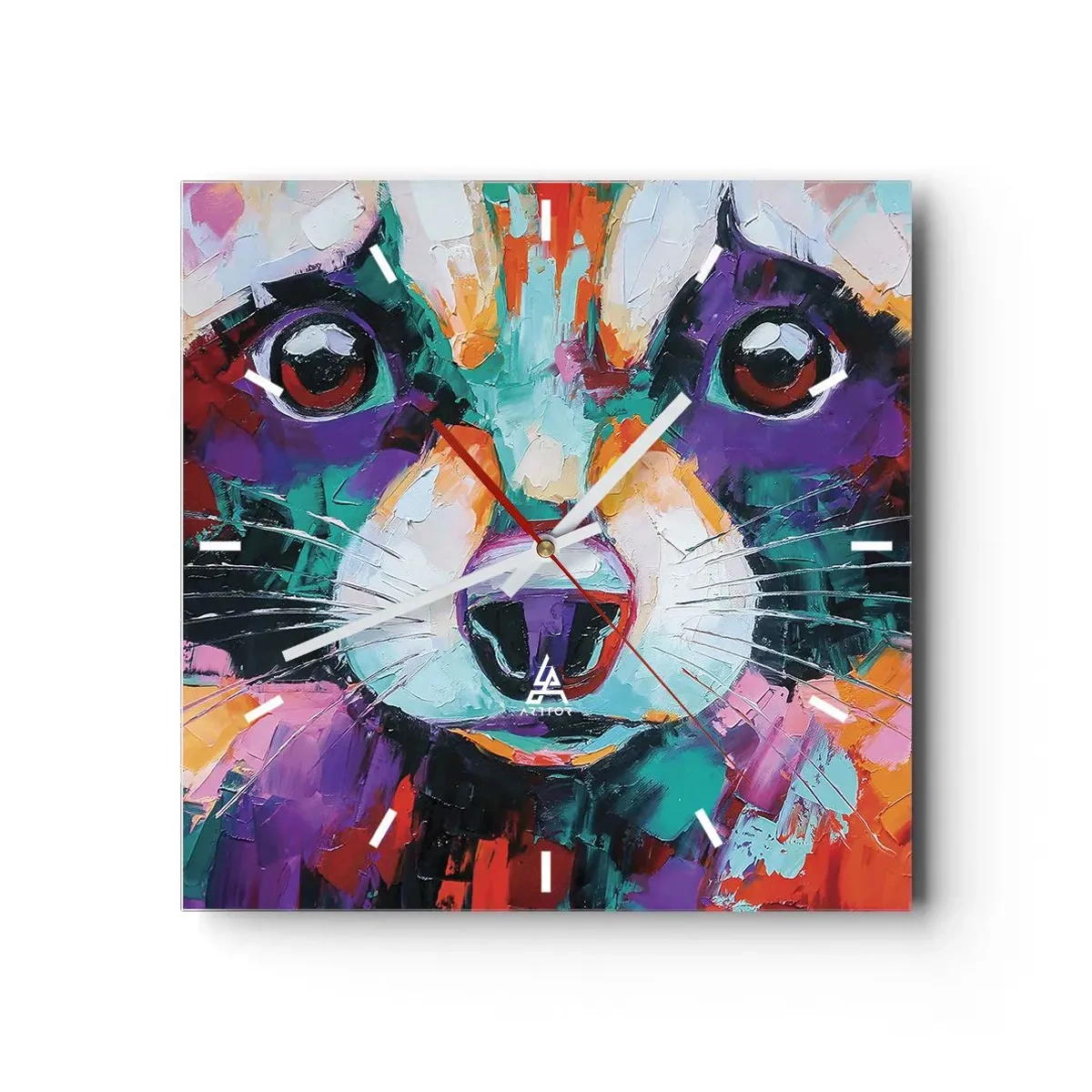 Falióra, Óra - Csak jó érzelmek - 30x30 cm