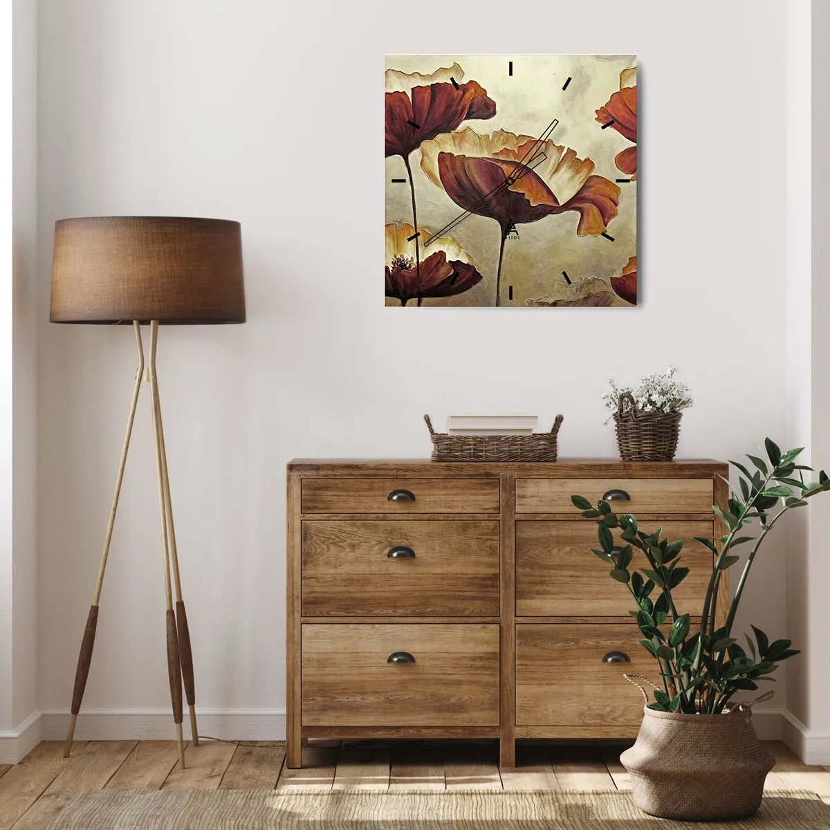 Falióra, Óra - Rét - 30x30 cm