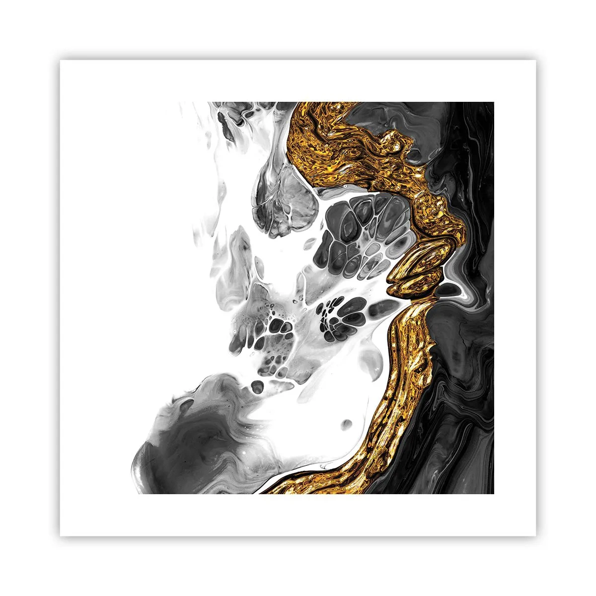 Poszter - Szerves kompozíció - 40x40 cm