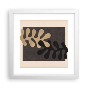 Poszter fekete keretben - Hiány és kiegészítés - 30x30 cm