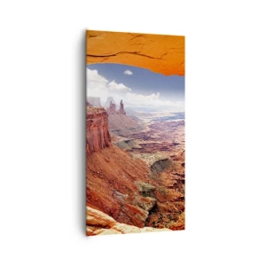 Vászonkép - Maga a természet faragta - 65x120 cm