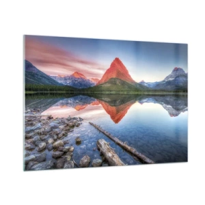 Üveg kép - Forróság és hideg - 100x70 cm