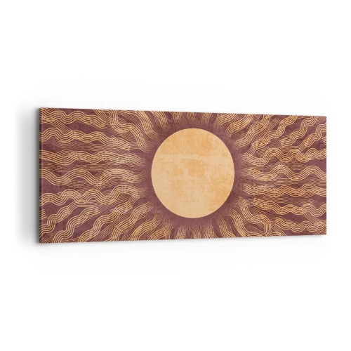 Vászonkép - A nap ikonja - 100x40 cm
