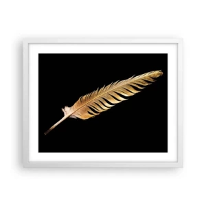 Poszter fekete keretben - Tökéletes tollal ellátva - 50x40 cm