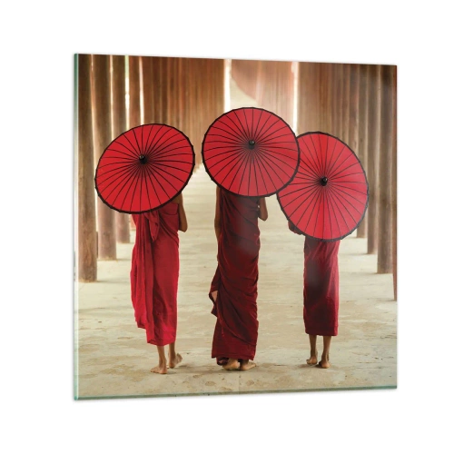 Üveg kép - Útban a Tiszta Föld felé - 30x30 cm