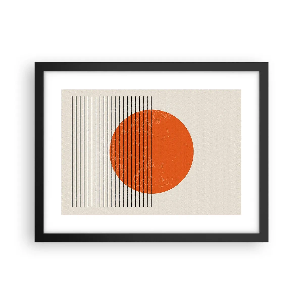 Poszter fehér keretben - Mindig a nap - 40x30 cm