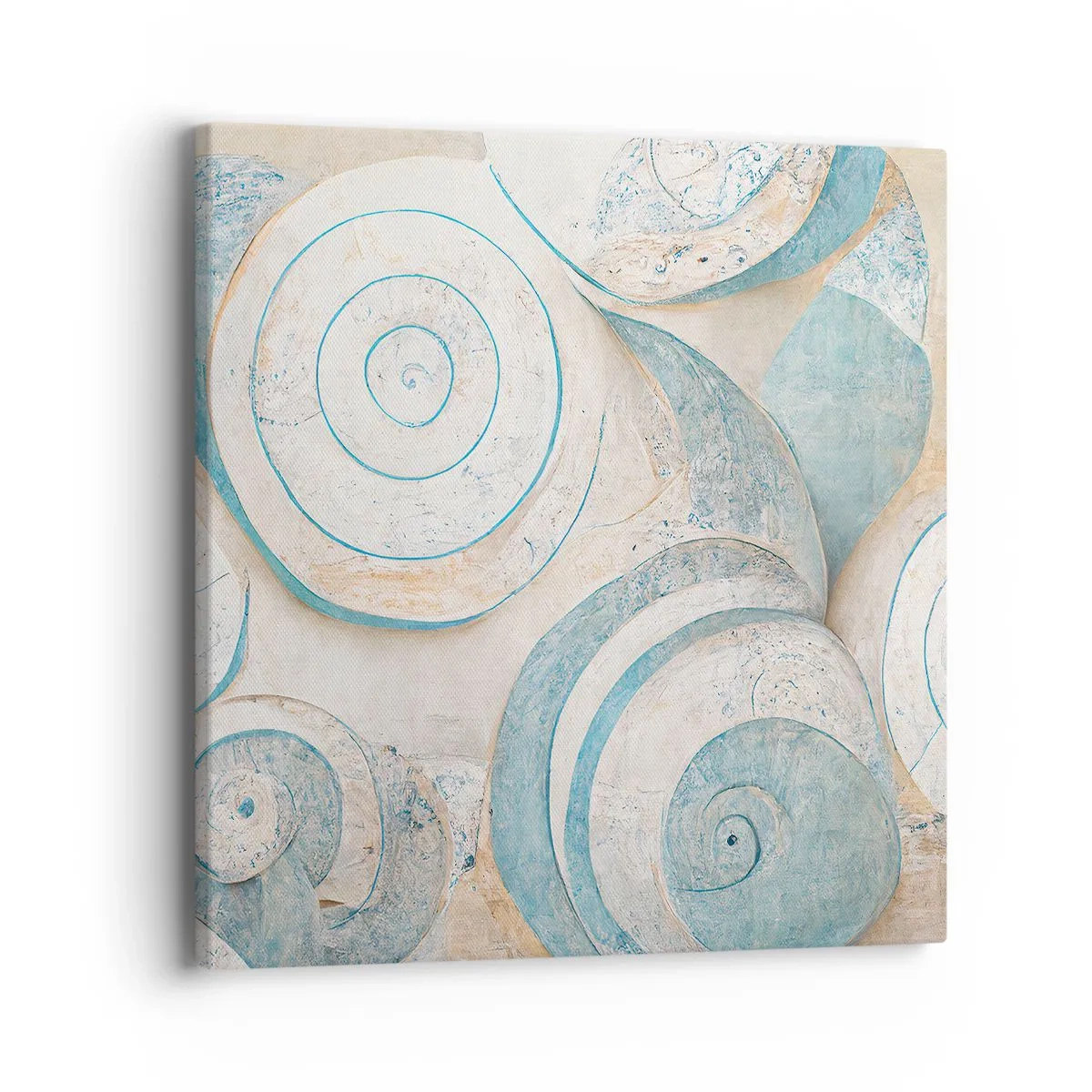 Vászonkép - Mit rejt a kagyló? - 40x40 cm