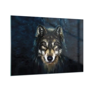 Üveg kép - Alfa? És az omega - 100x70 cm