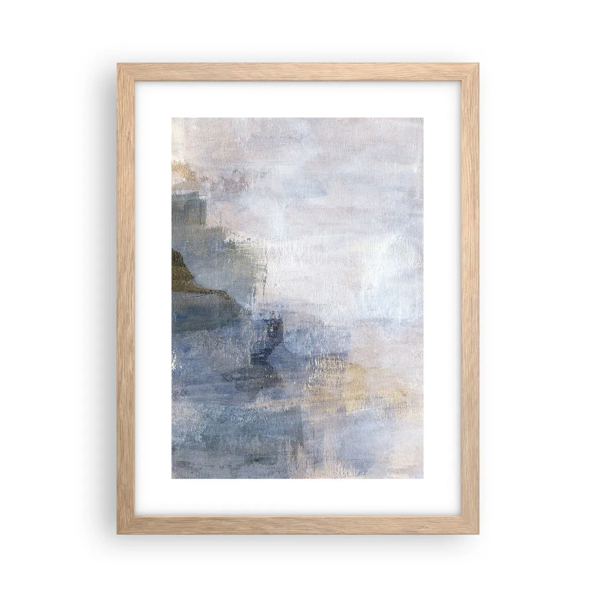 Poszter világos tölgy keretben - Színtónusok és akkordok - 30x40 cm