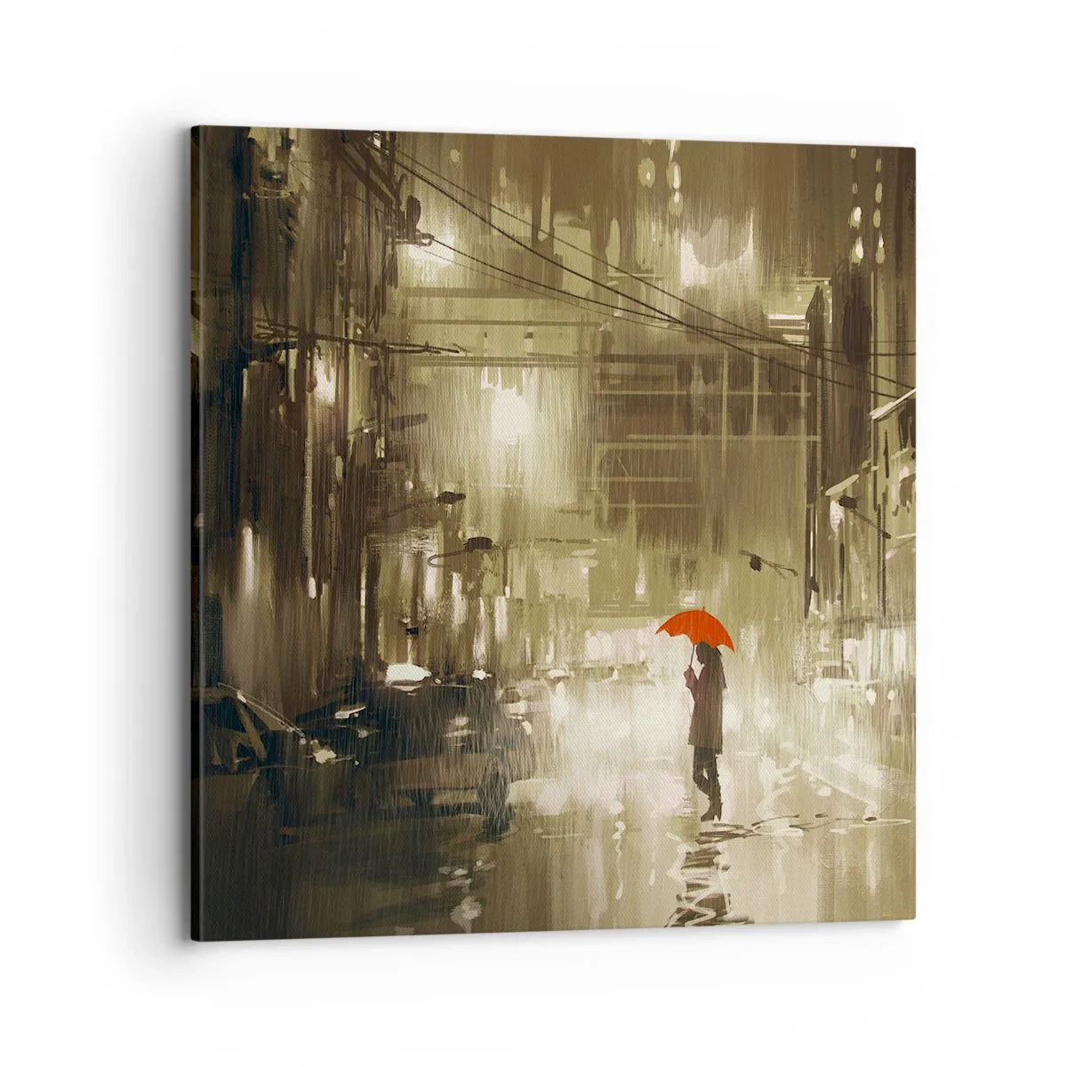 Vászonkép - Egyedül, de nem magányosan - 70x70 cm
