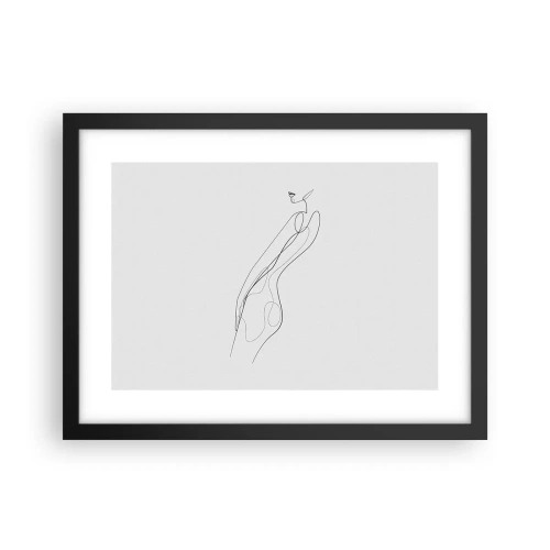 Poszter fehér keretben - Csak egy ígéret - 40x30 cm