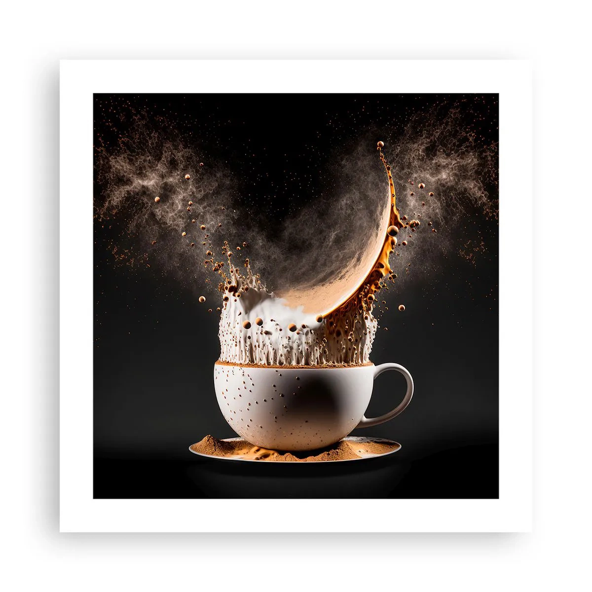 Poszter -  Ízrobbanás - 50x50 cm