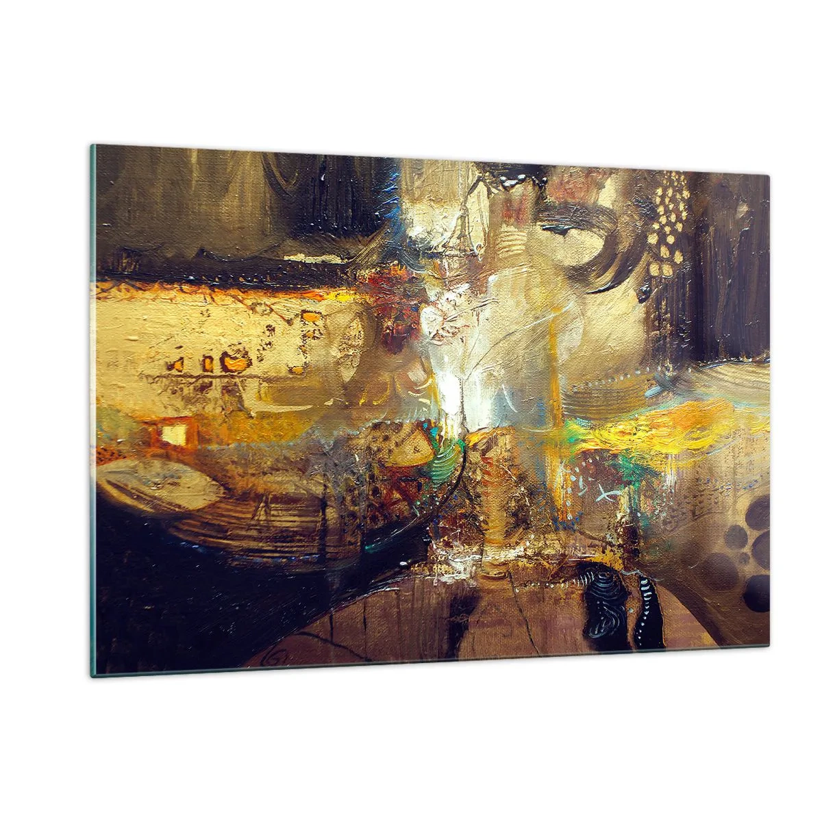 Üveg kép - Hideg, melegebb,meleg - 120x80 cm
